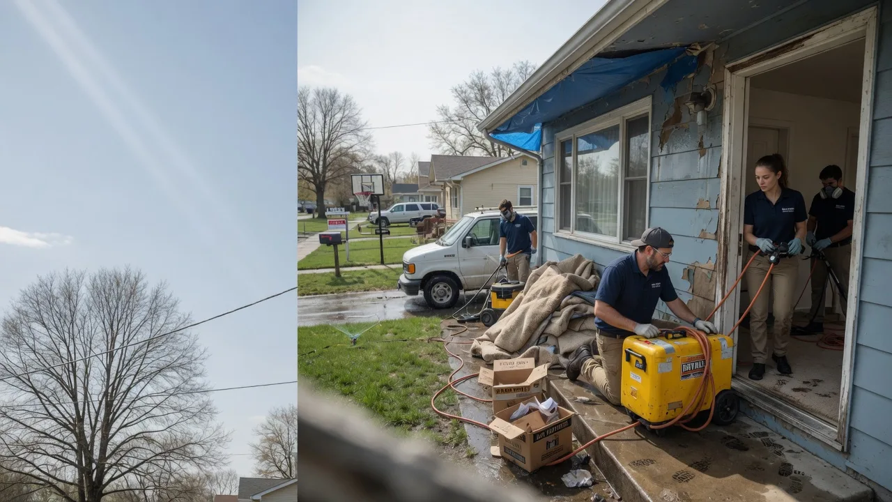Basement Flood Cleanup in Loganville, PA near me
